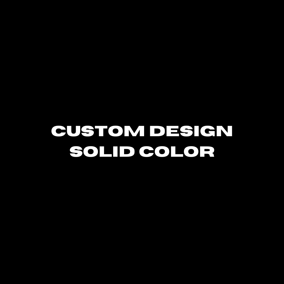 Custom Design Solid Color