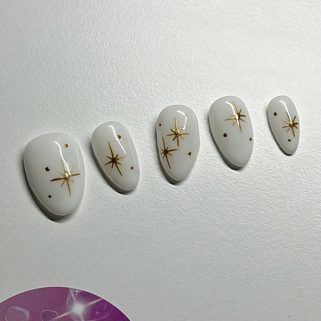 Milky Way Sparkles Press On Nail Set